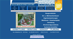 Desktop Screenshot of krause-immobilien.de