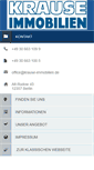 Mobile Screenshot of krause-immobilien.de